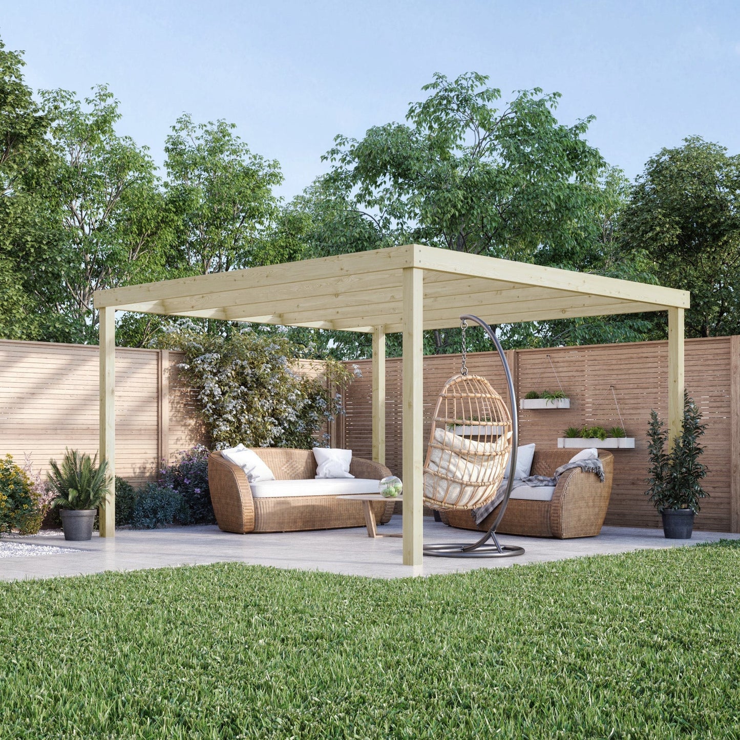 Box Pergola - 3m Width