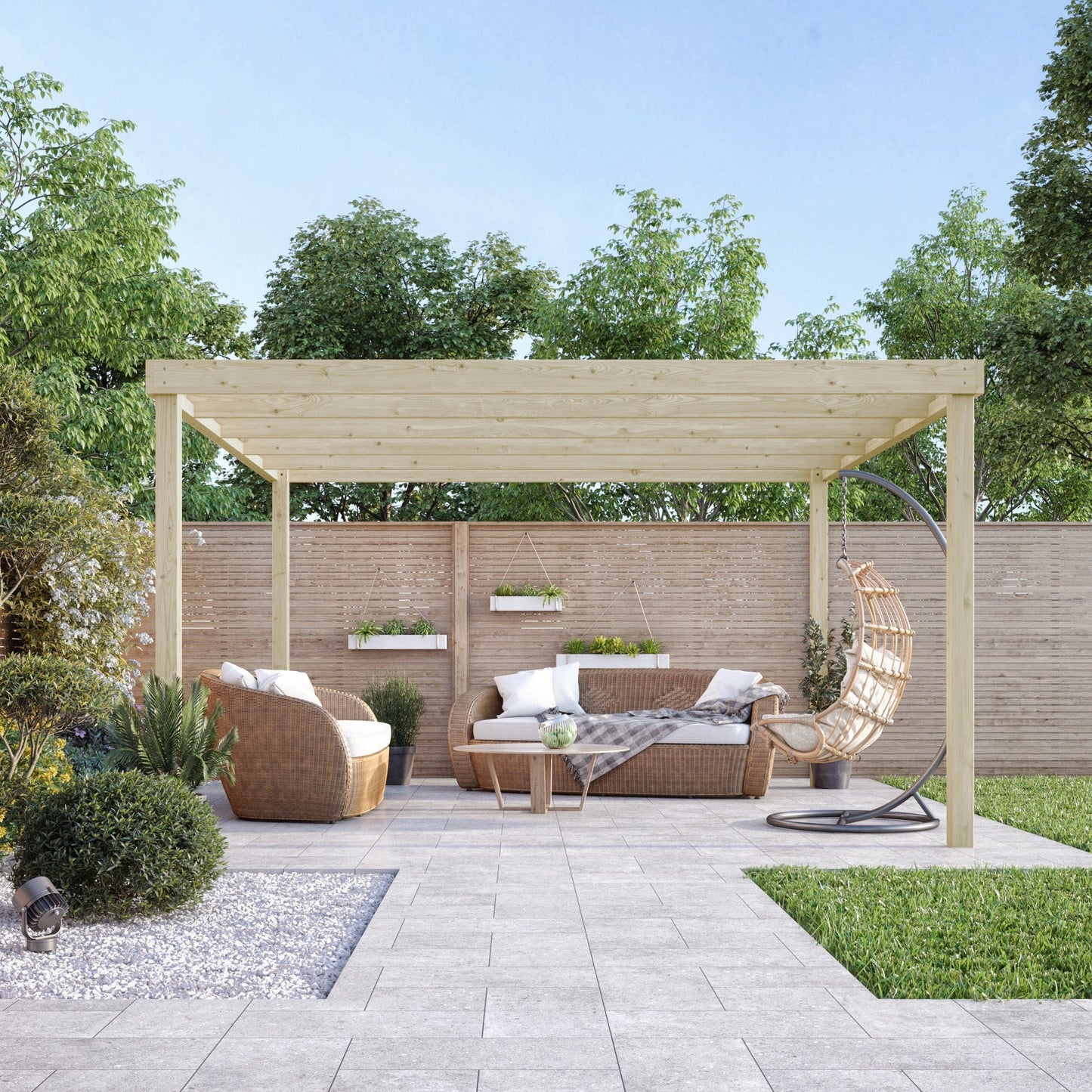 Box Pergola - 3m Width