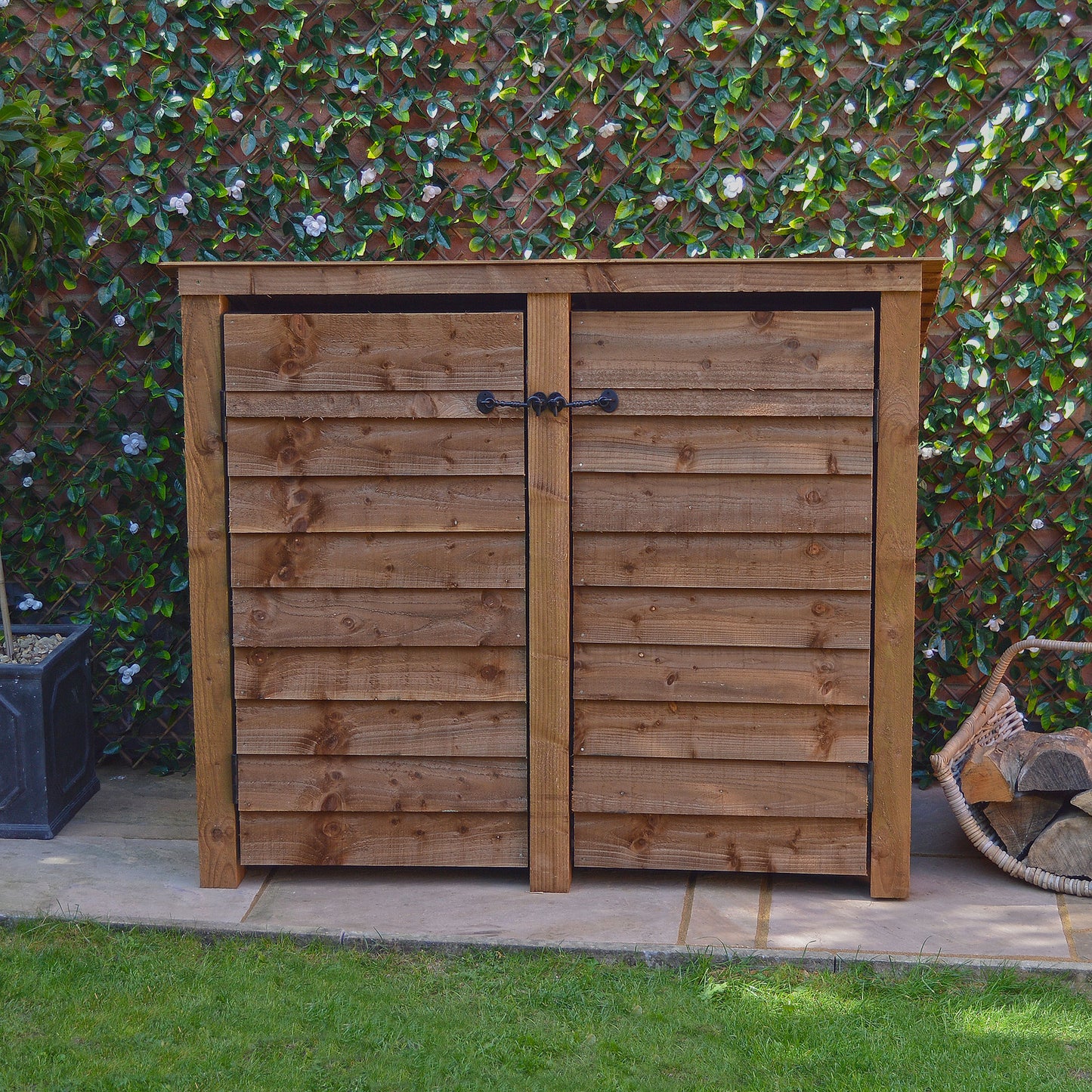 Cottesmore Log Store - 5ft Wide