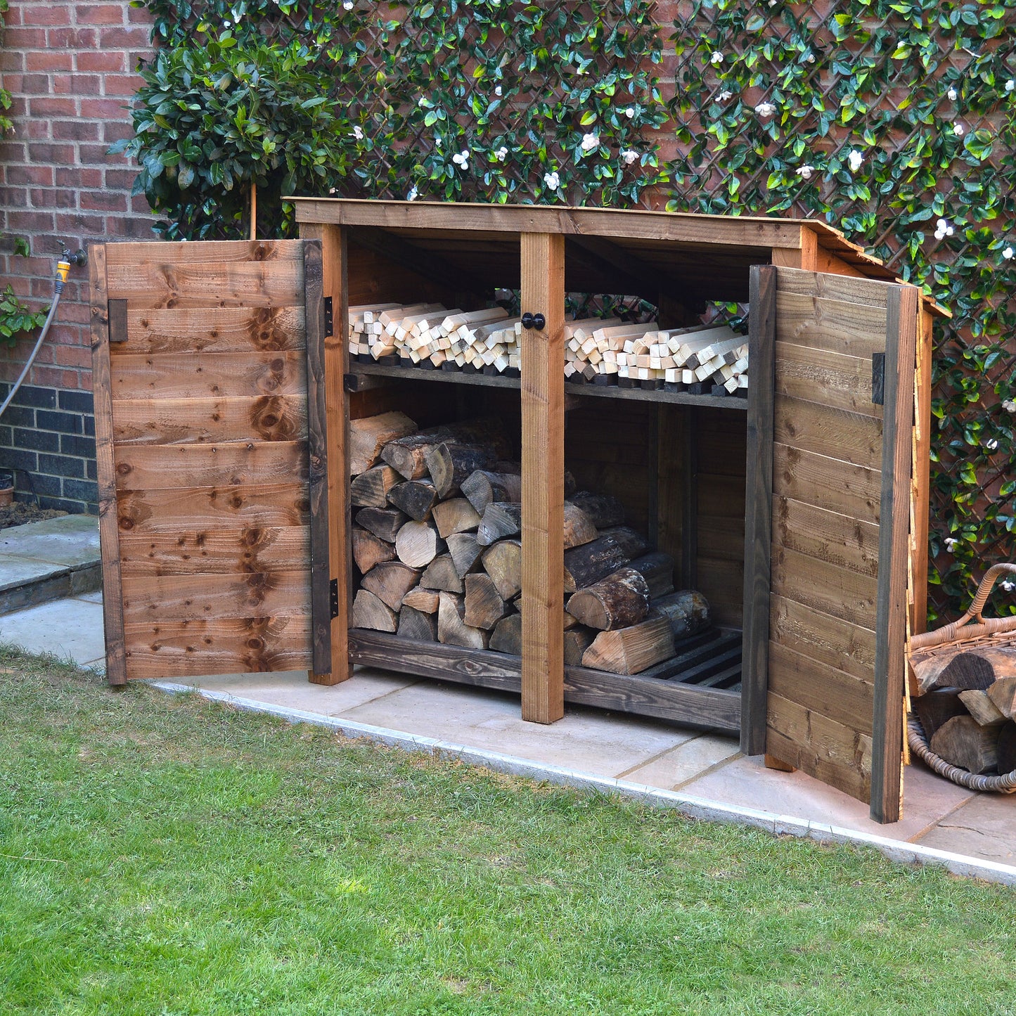 Cottesmore Log Store - 5ft Wide