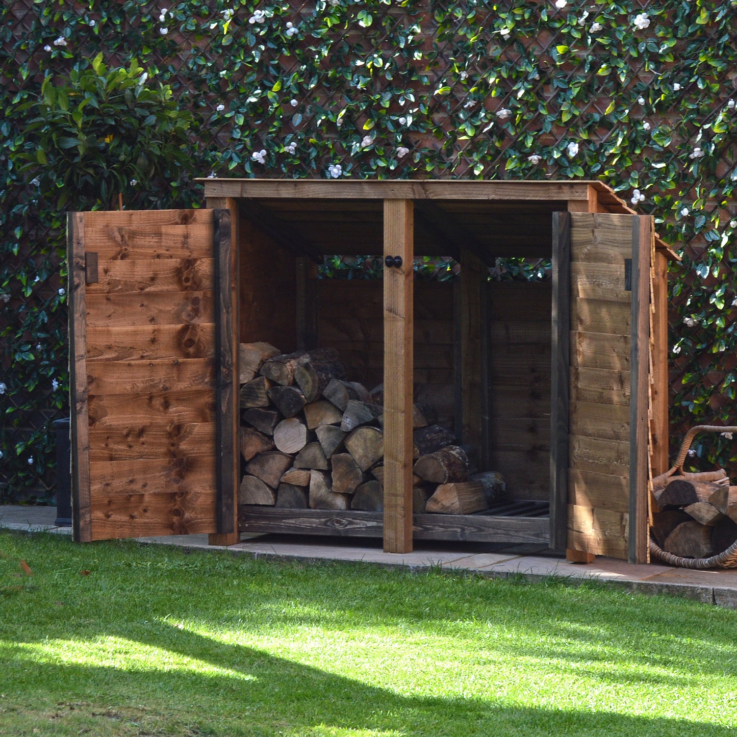 Cottesmore Log Store - 5ft Wide