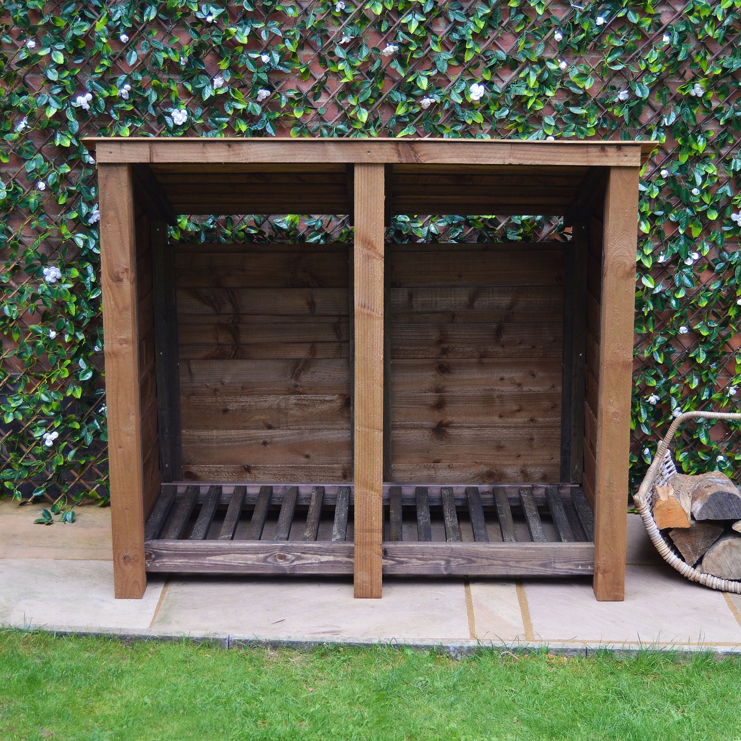 Cottesmore Log Store - 5ft Wide