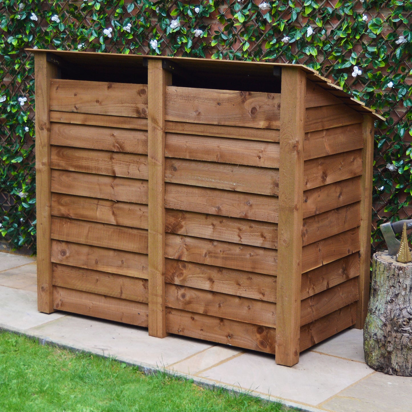 Cottesmore Log Store - 5ft Wide