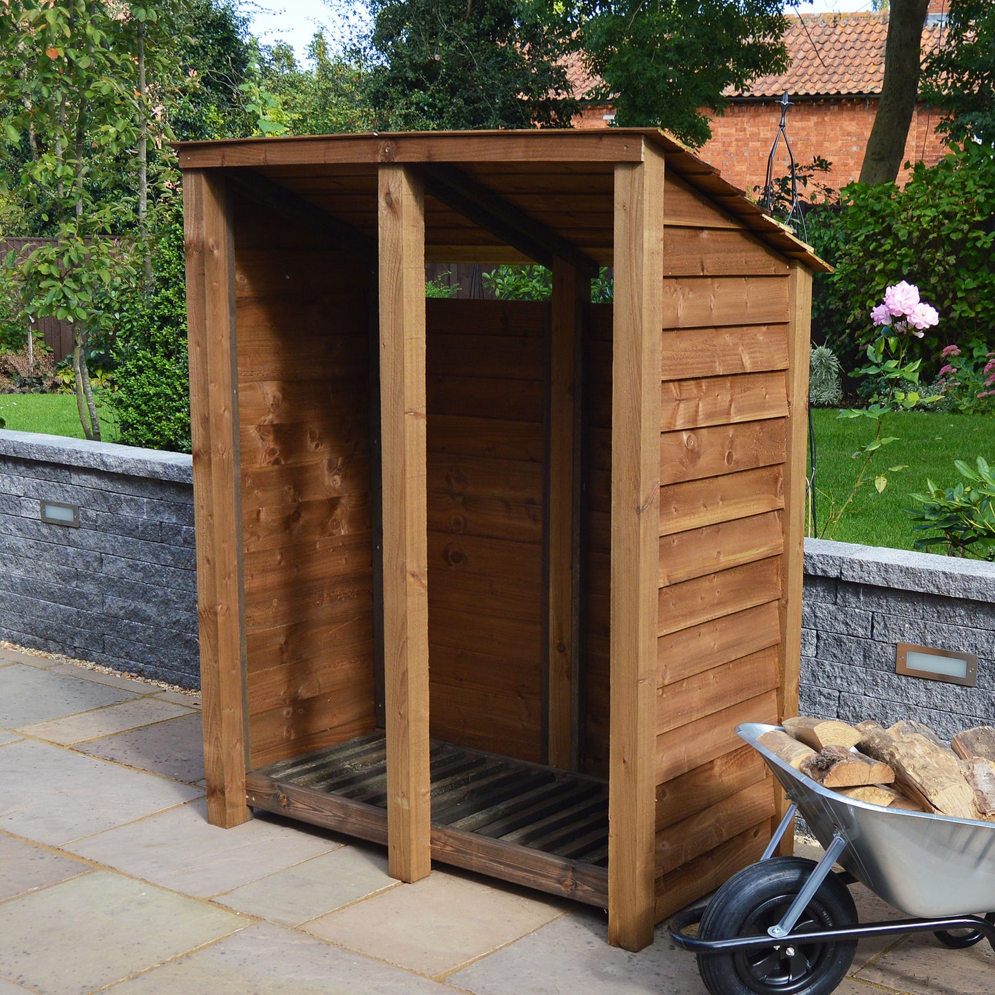 Cottesmore Log Store - 5ft Wide