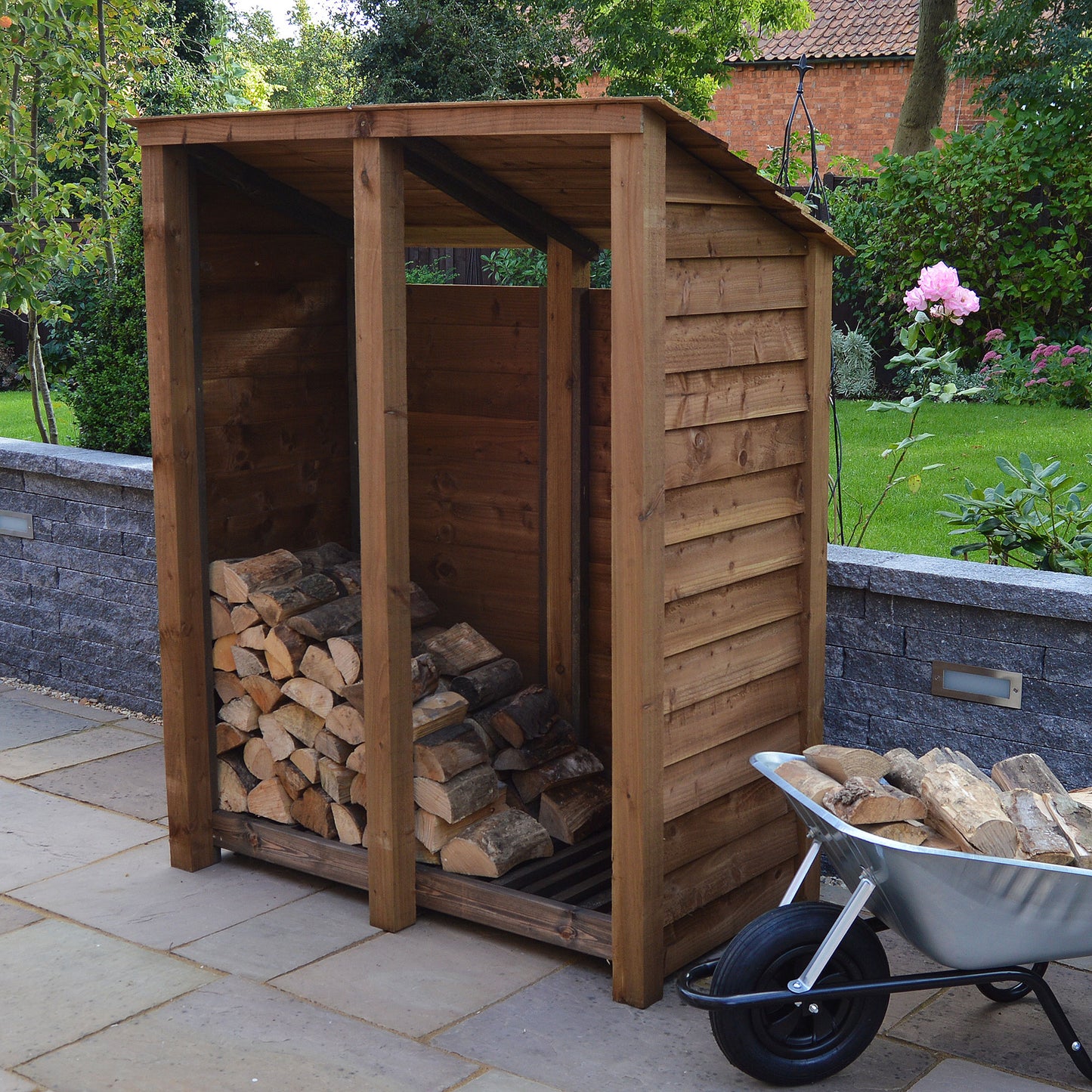 Cottesmore Log Store - 5ft Wide