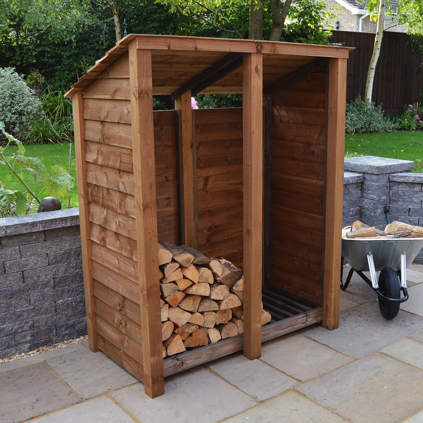 Cottesmore Log Store - 5ft Wide