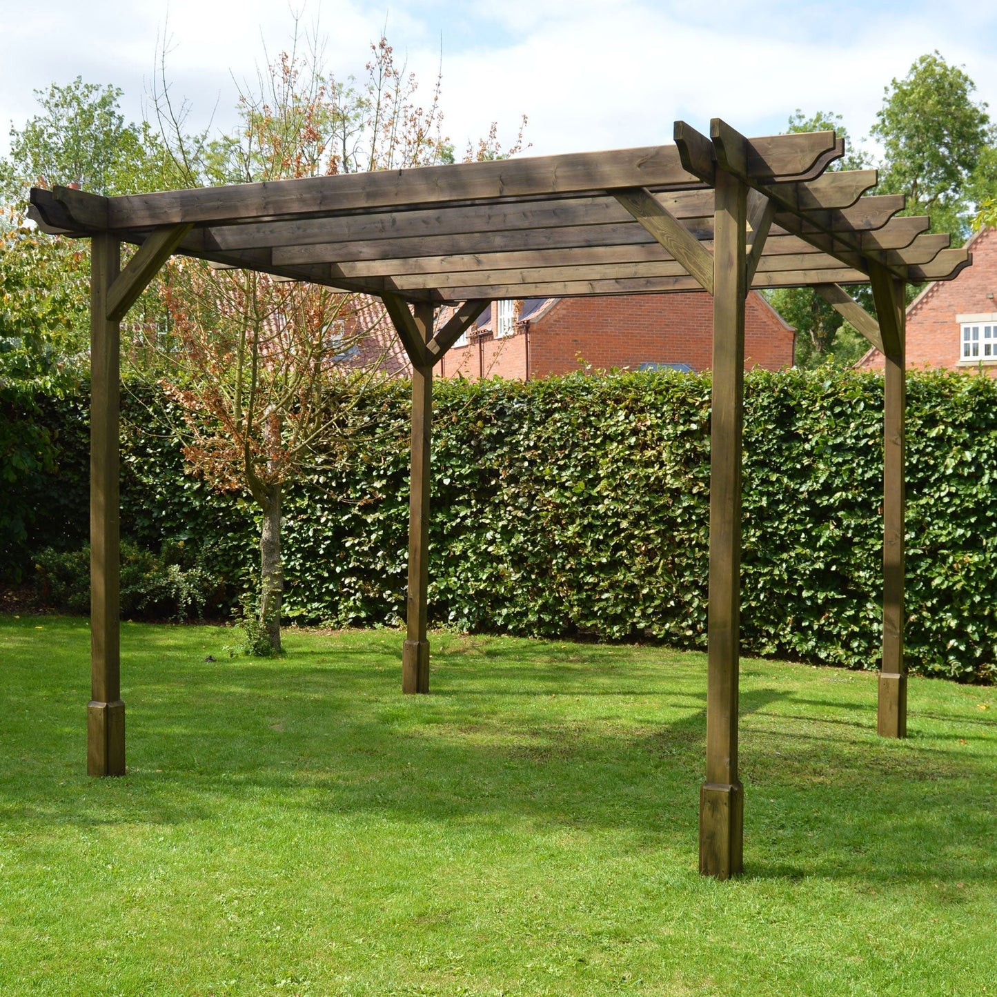 Double Premium Pergola - 4.8m Width