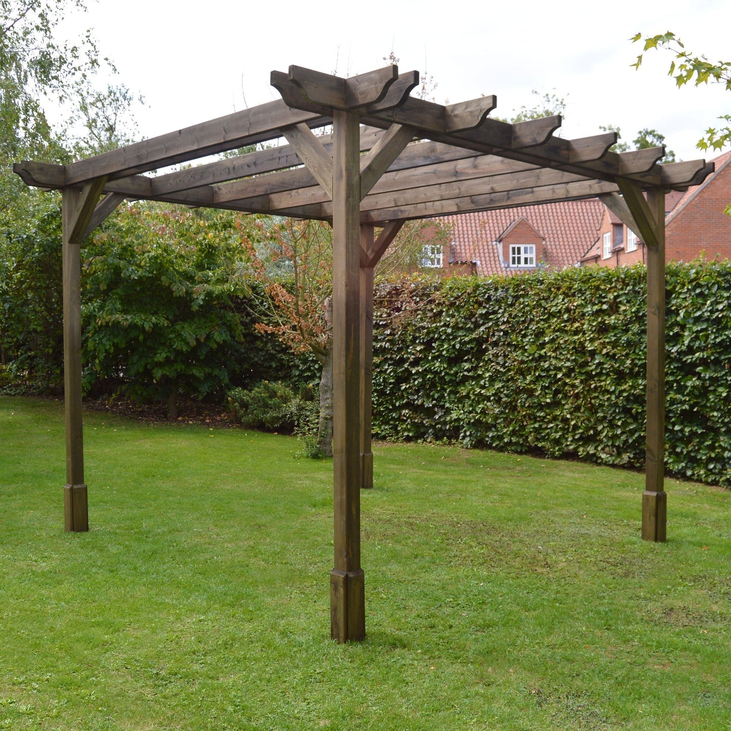 Double Premium Pergola - 4.8m Width