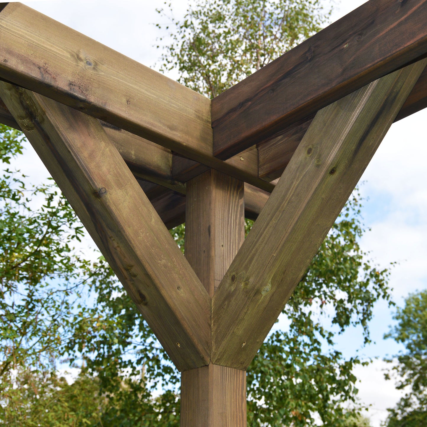 Double Premium Pergola - 1.8m Width