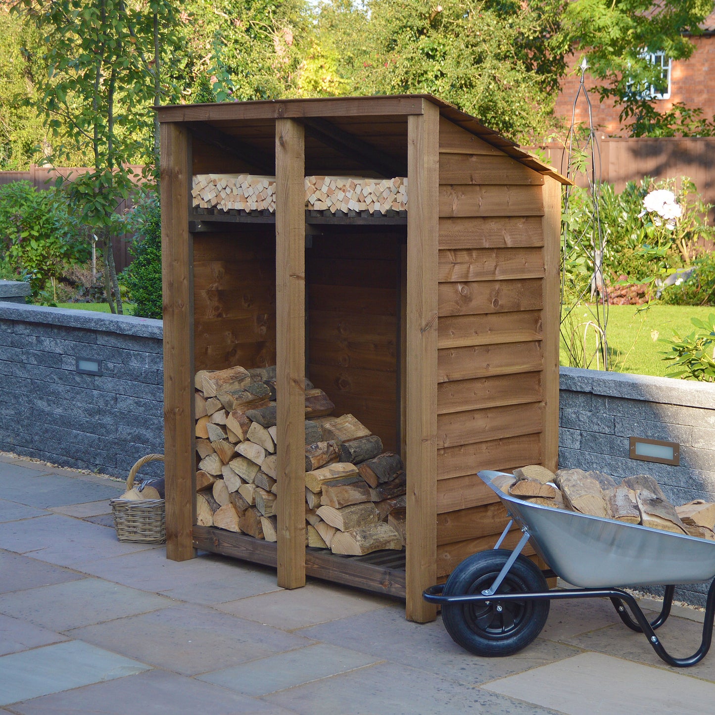 Cottesmore Log Store - 5ft Wide