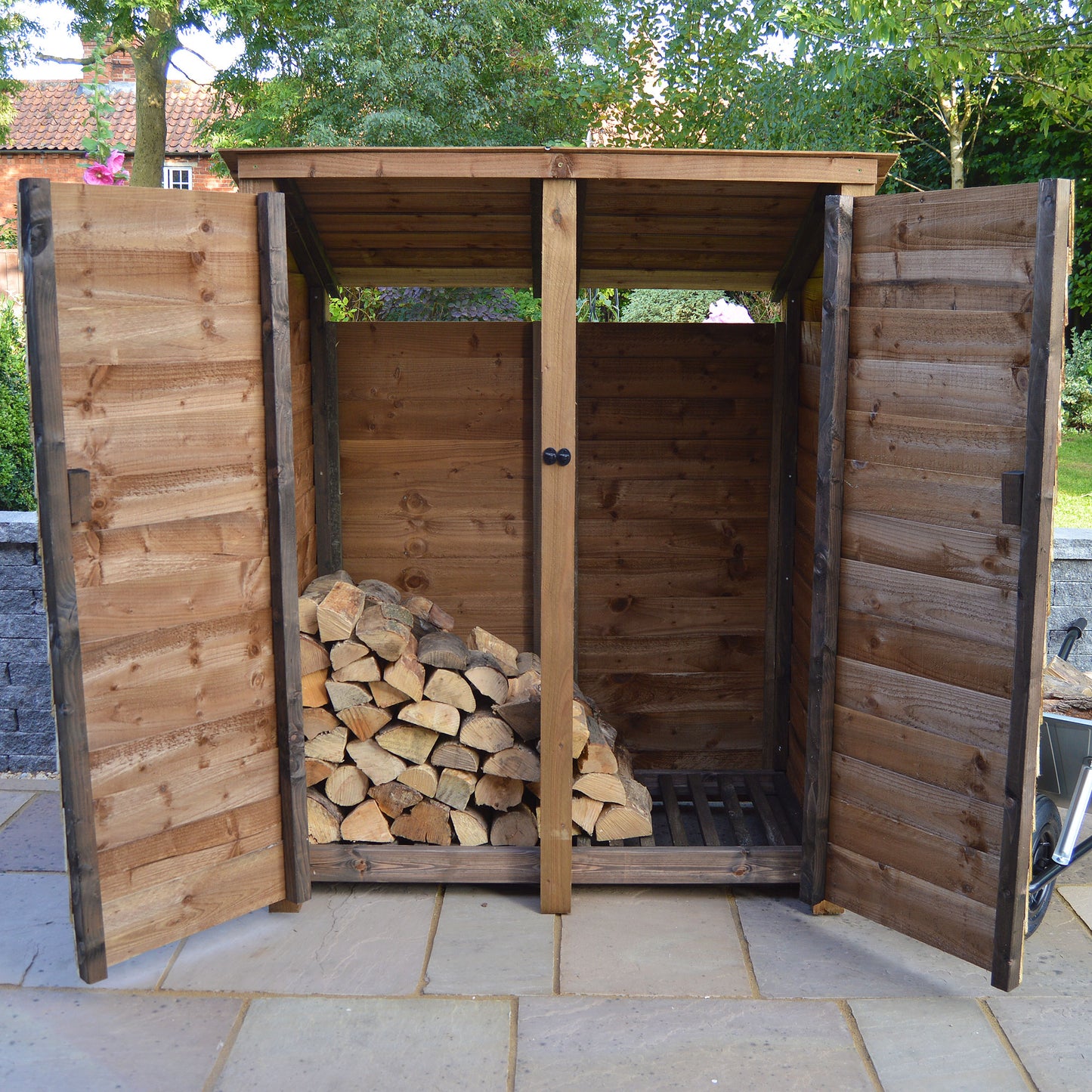 Cottesmore Log Store - 5ft Wide