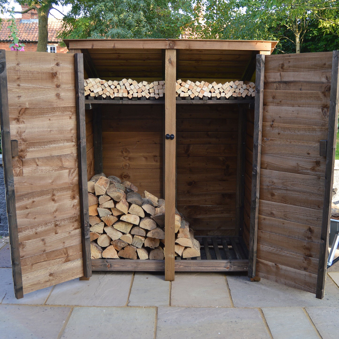 Cottesmore Log Store - 5ft Wide