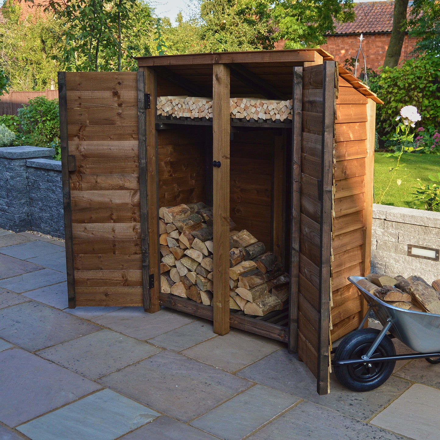 Cottesmore Log Store - 5ft Wide