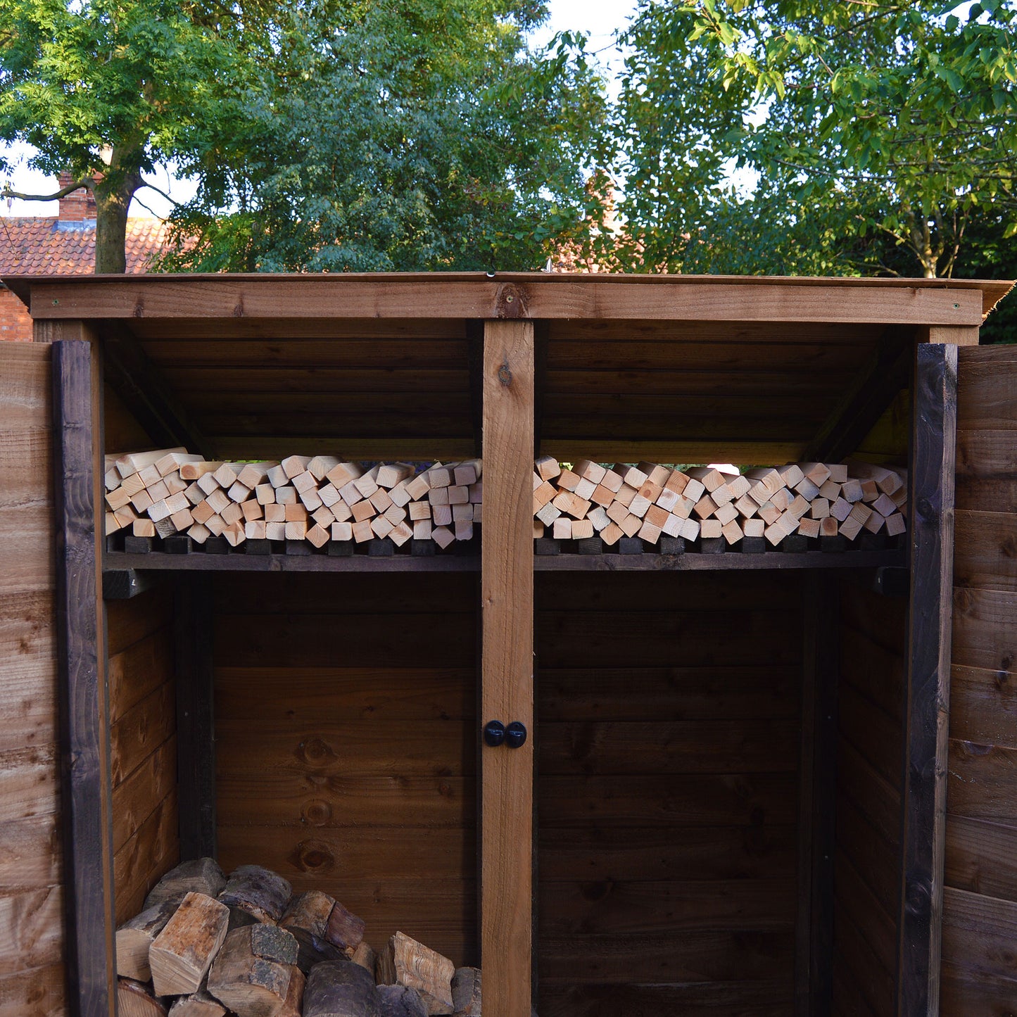 Cottesmore Log Store - 5ft Wide