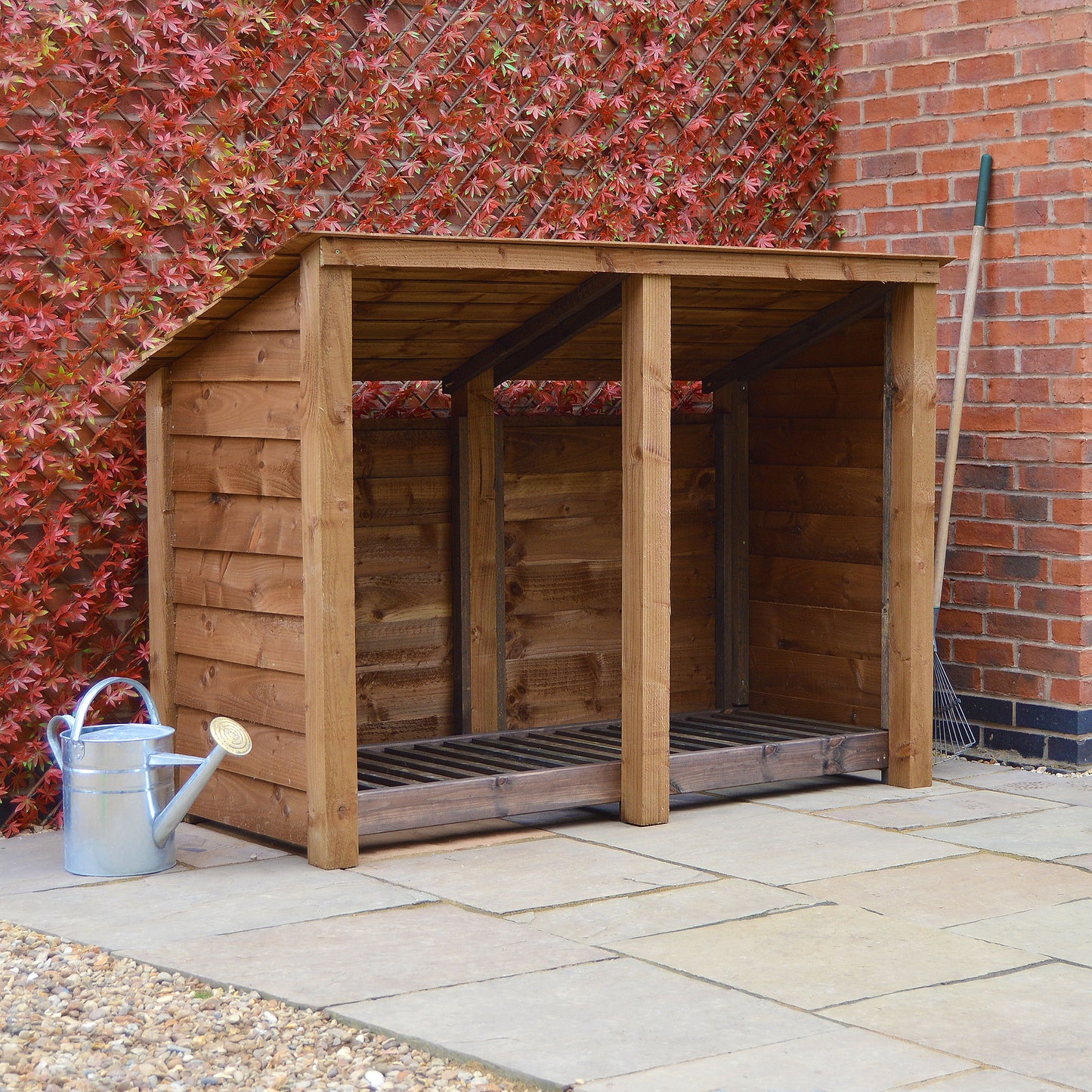 Hambleton Log Store - 6ft Wide