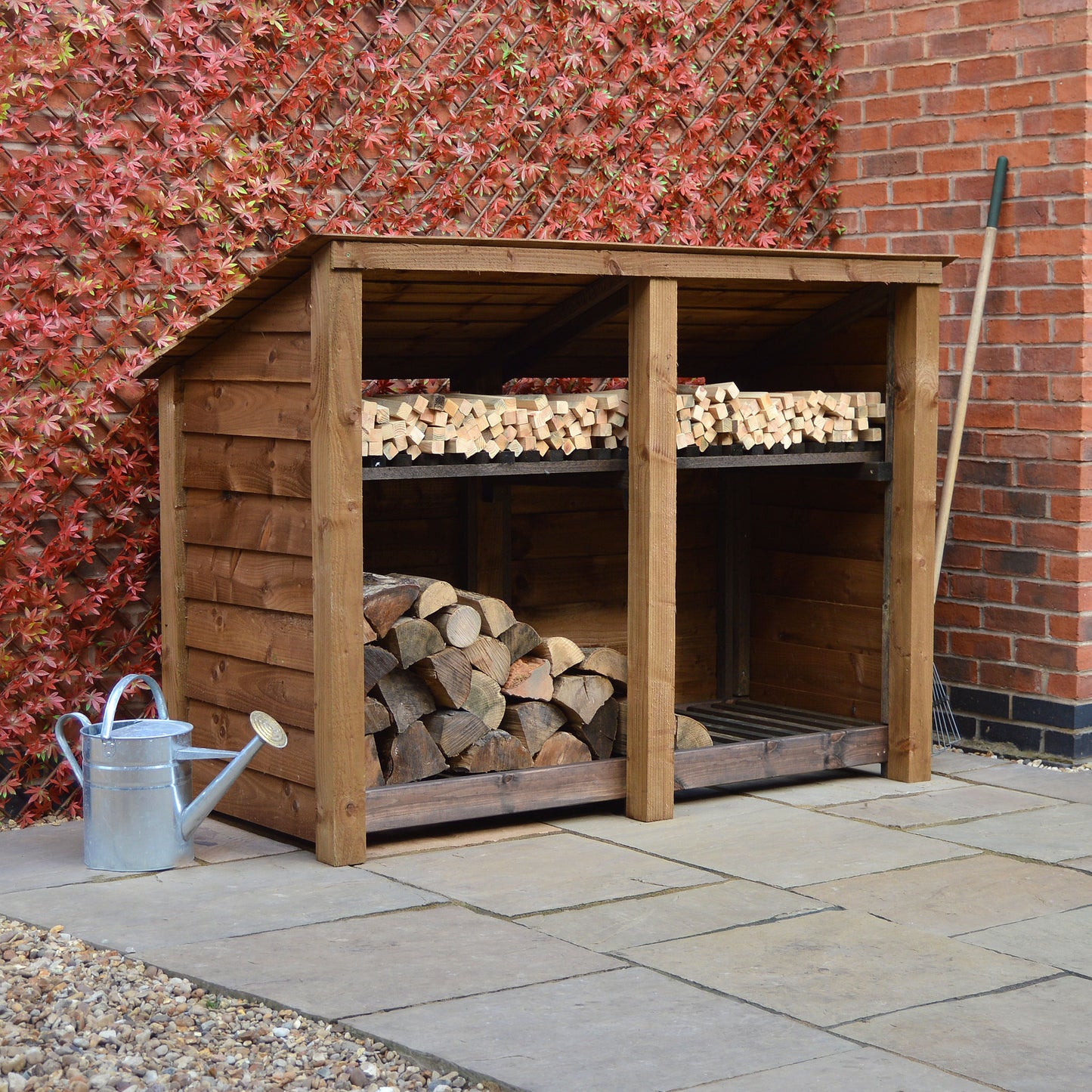 Hambleton Log Store - 6ft Wide