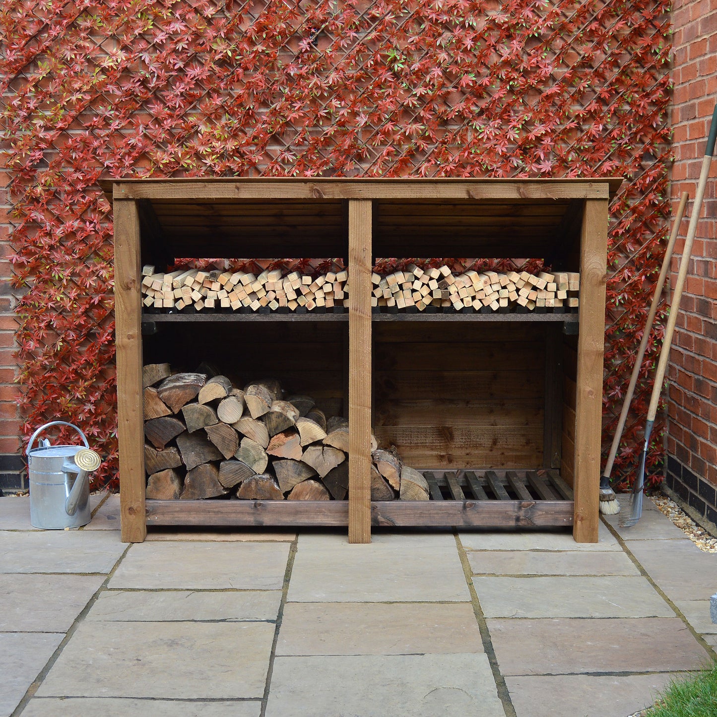 Hambleton Log Store - 6ft Wide