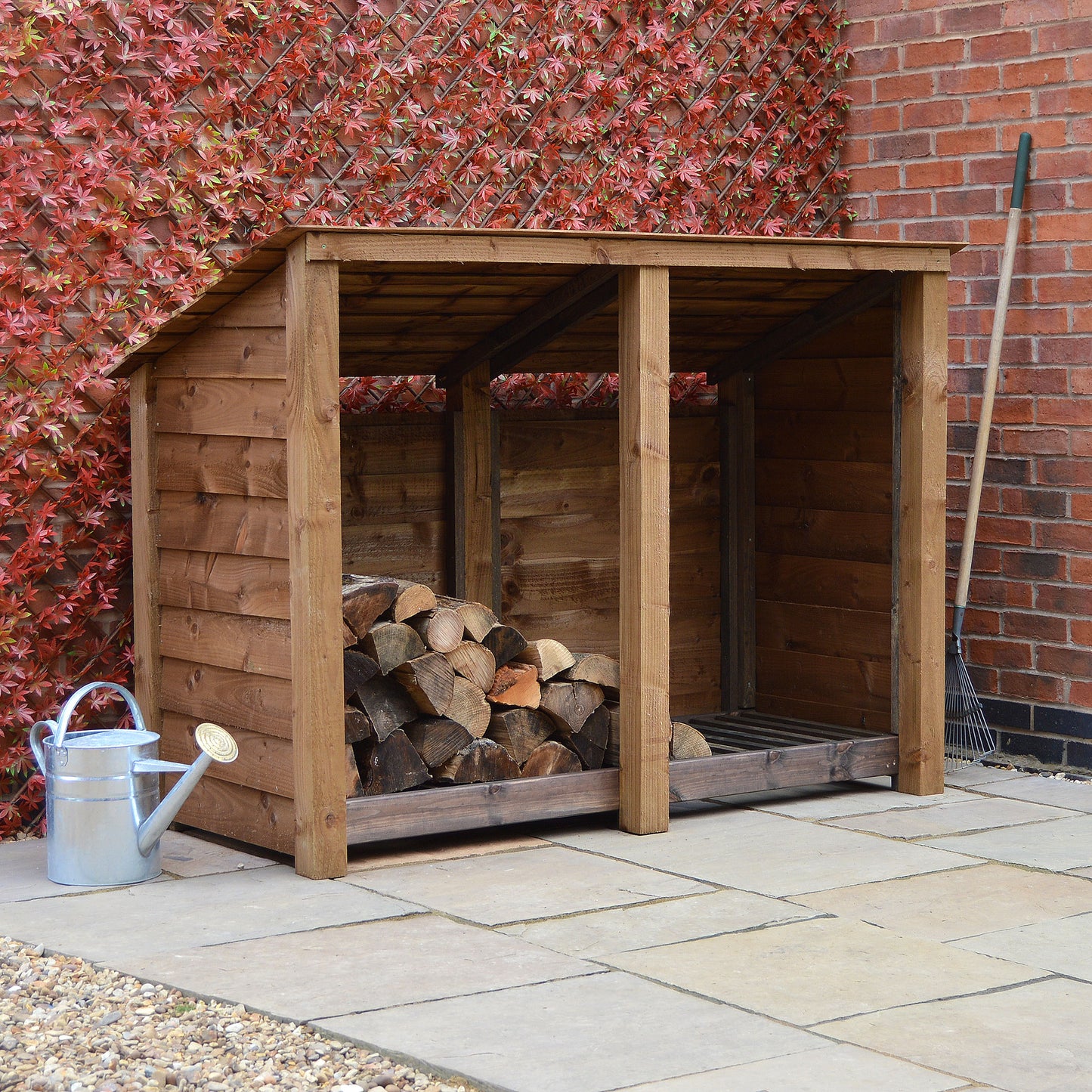 Hambleton Log Store - 6ft Wide