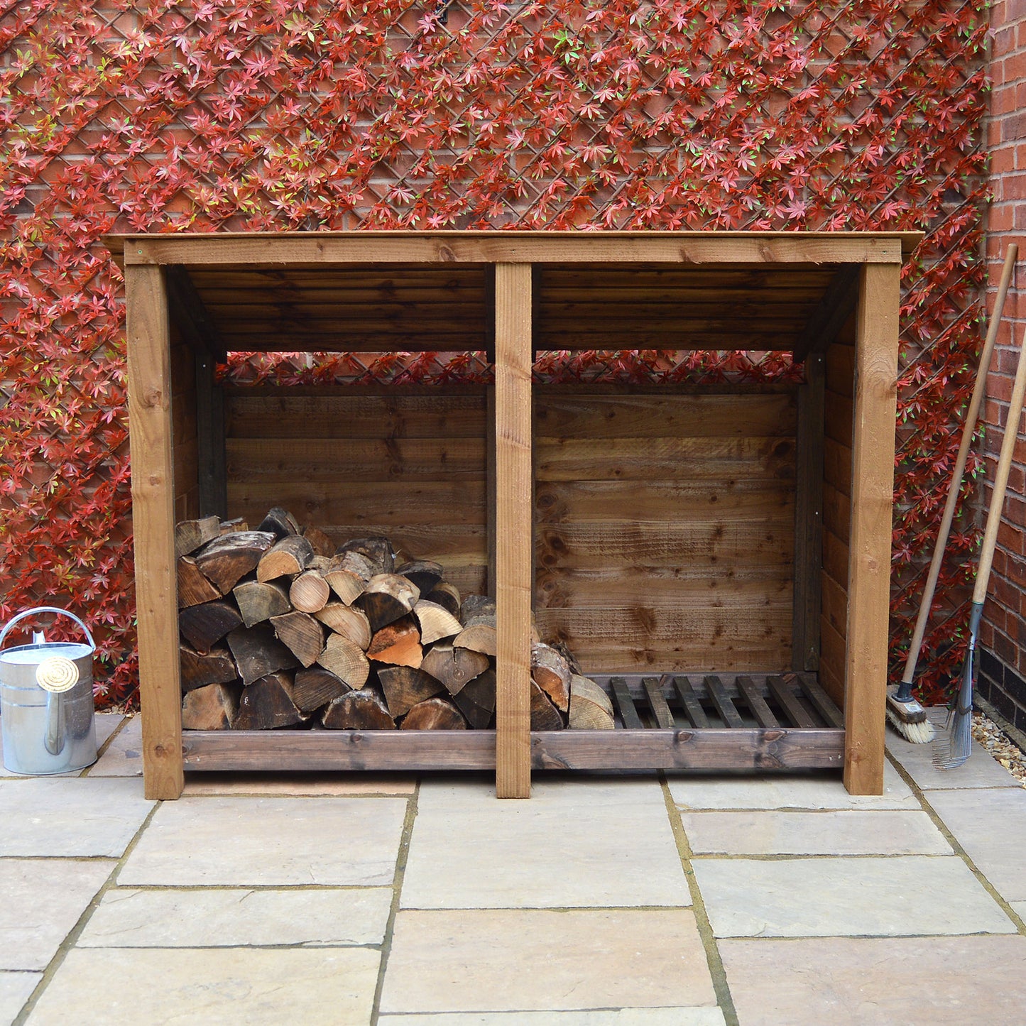 Hambleton Log Store - 6ft Wide