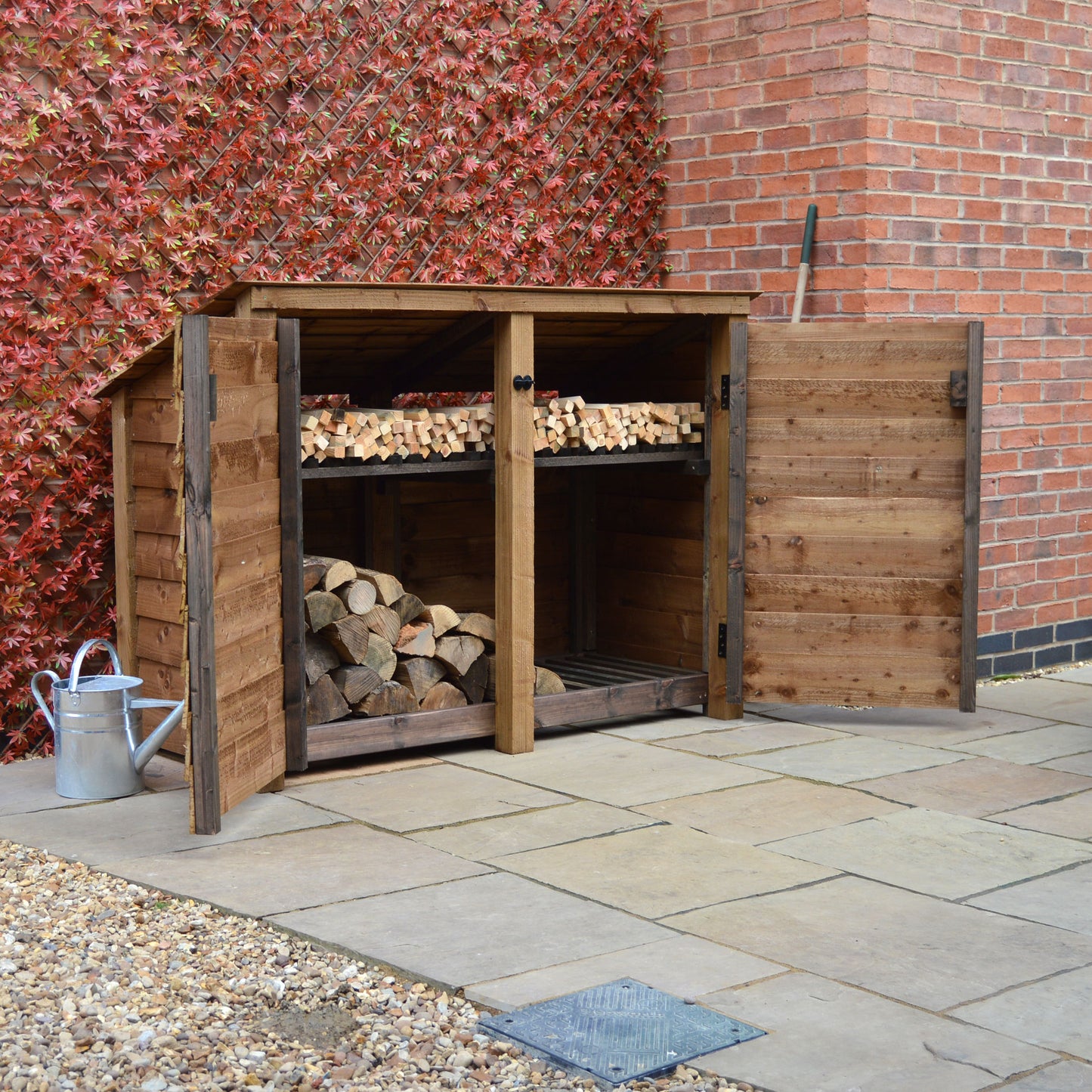 Hambleton Log Store - 6ft Wide