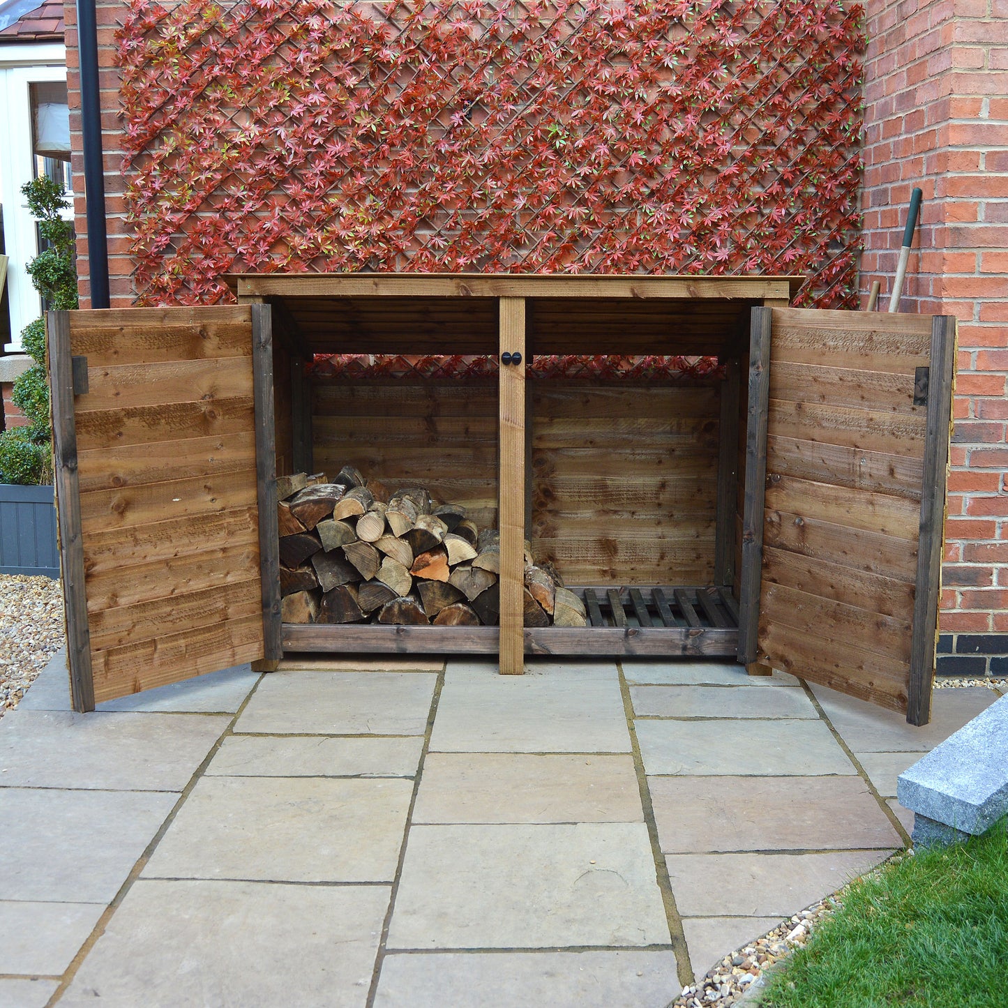 Hambleton Log Store - 6ft Wide