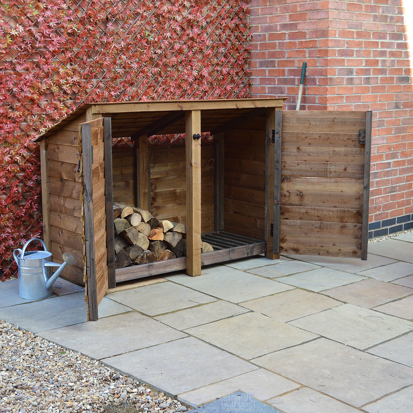 Hambleton Log Store - 6ft Wide