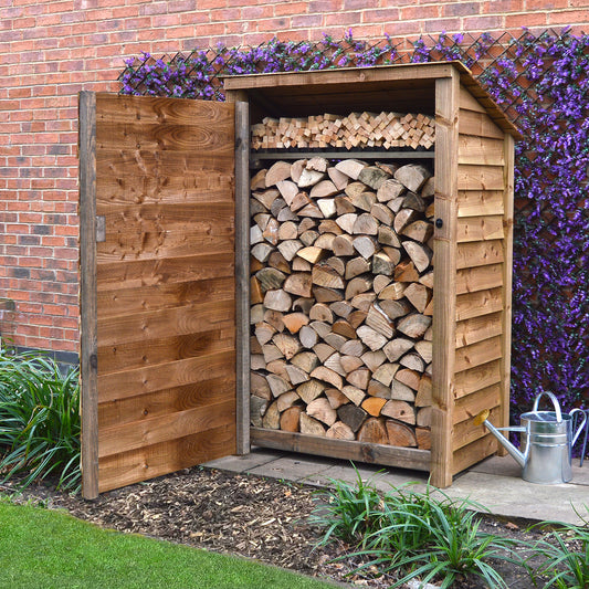 Greetham Log Store - 4ft Wide