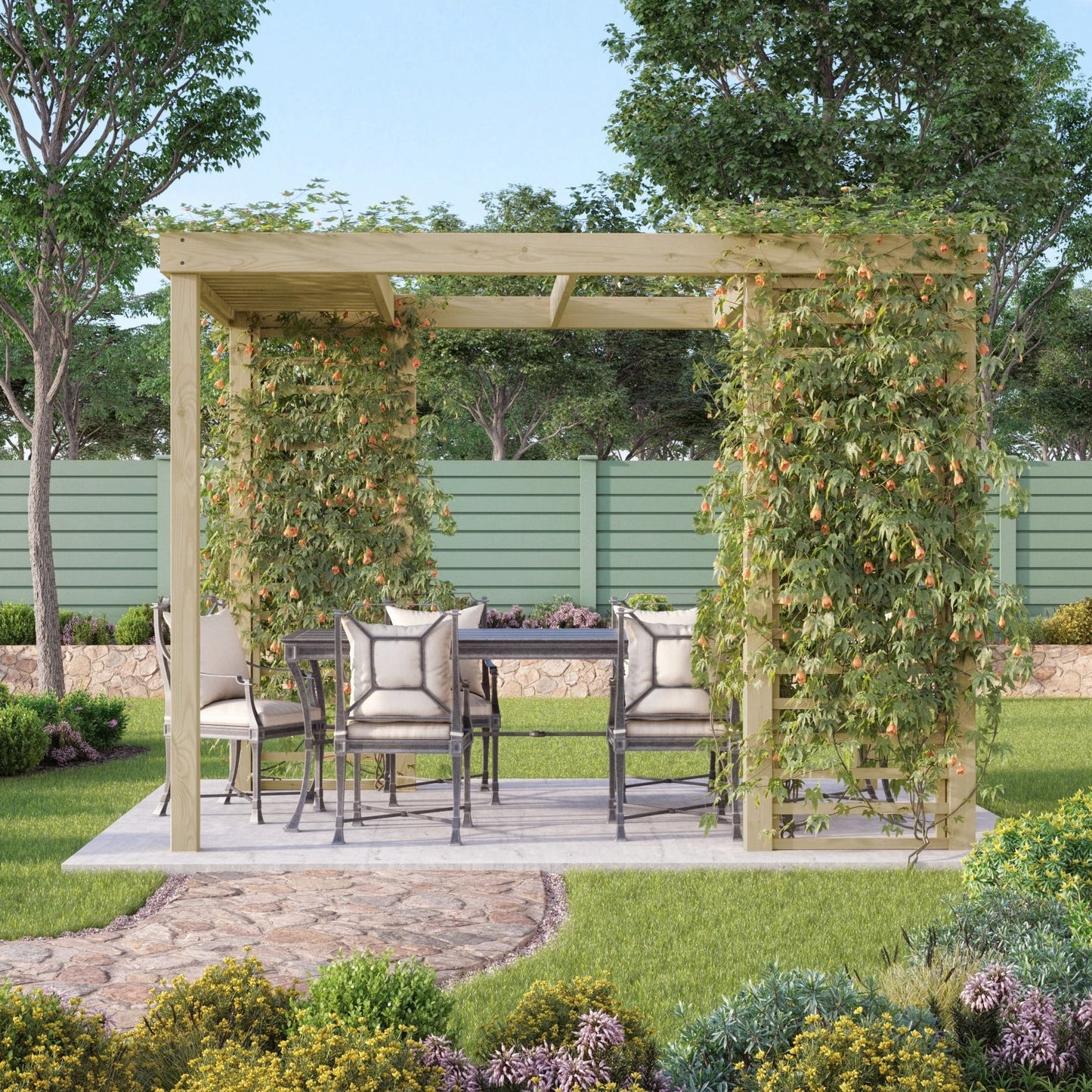 Panel Pergola - 2.4m Width