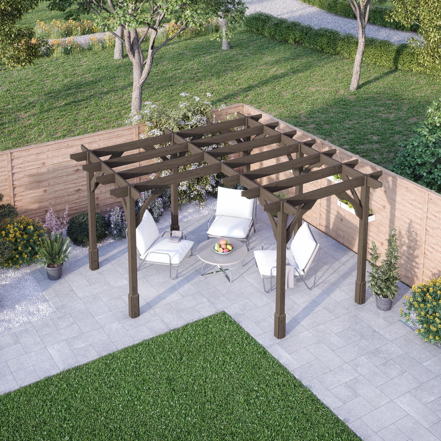 Premium Corner Pergola