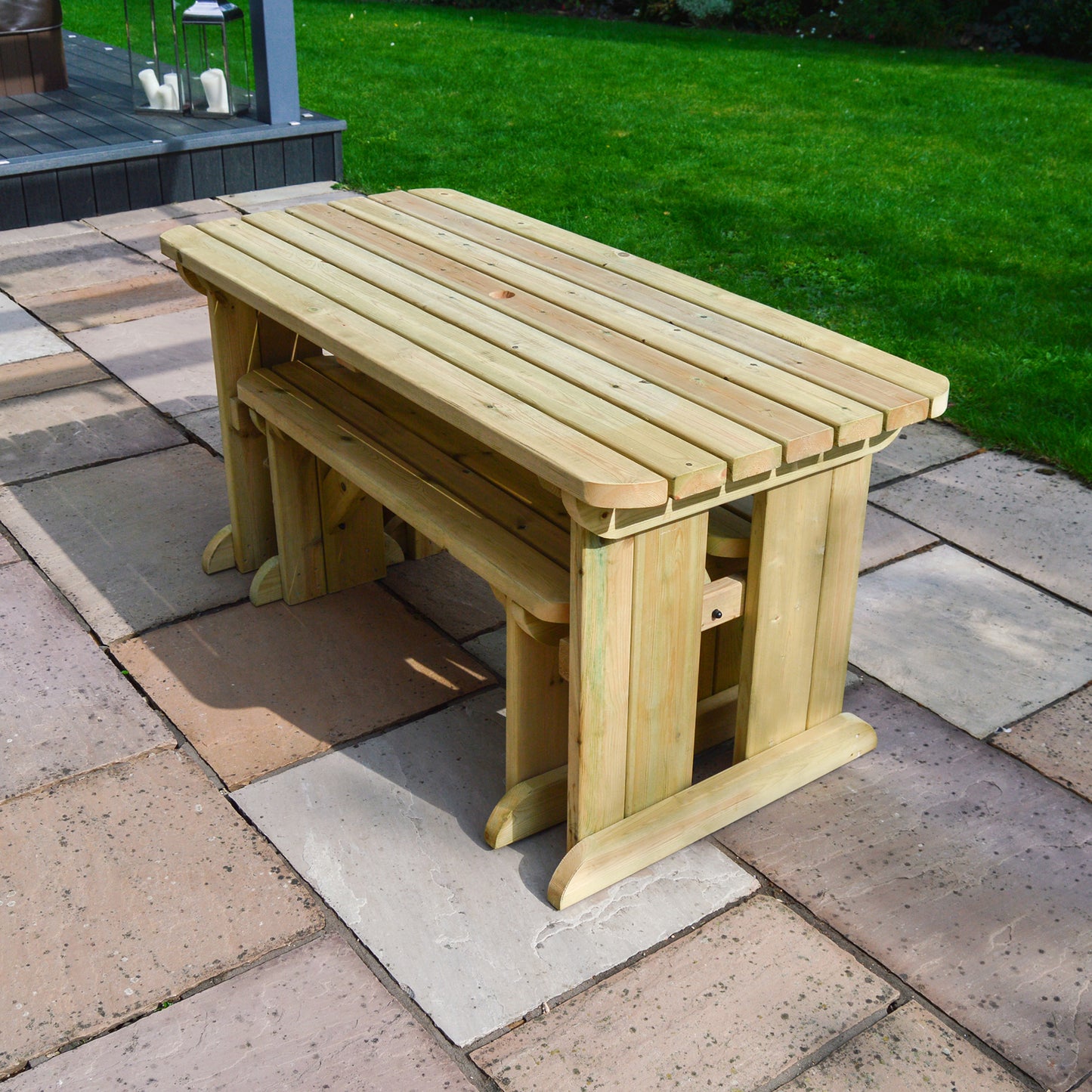 Tinwell Picnic Table And Bench Set