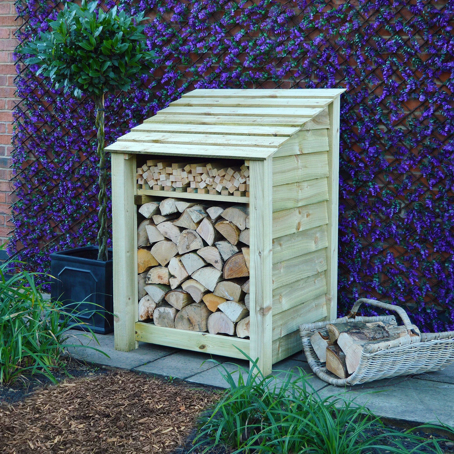 Burley Log Store - 3ft Wide