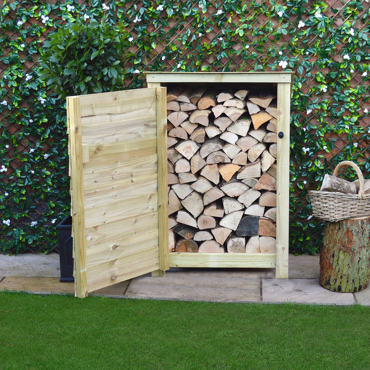 Burley Log Store - 3ft Wide