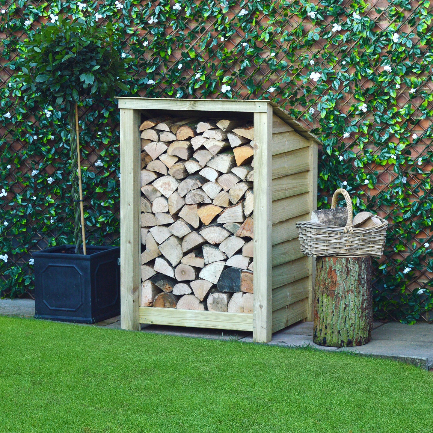 Burley Log Store - 3ft Wide