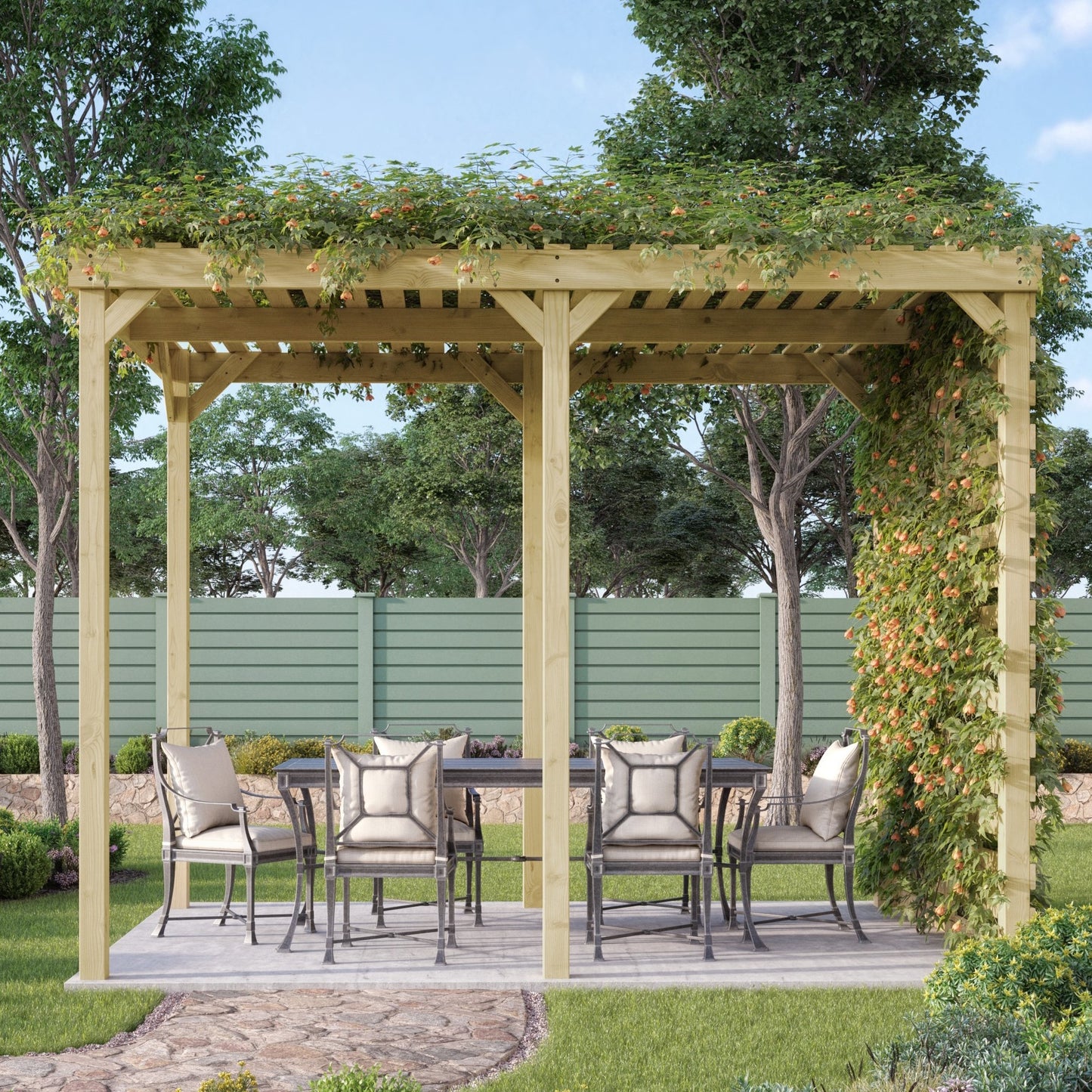 Shade Pergola - 3m width