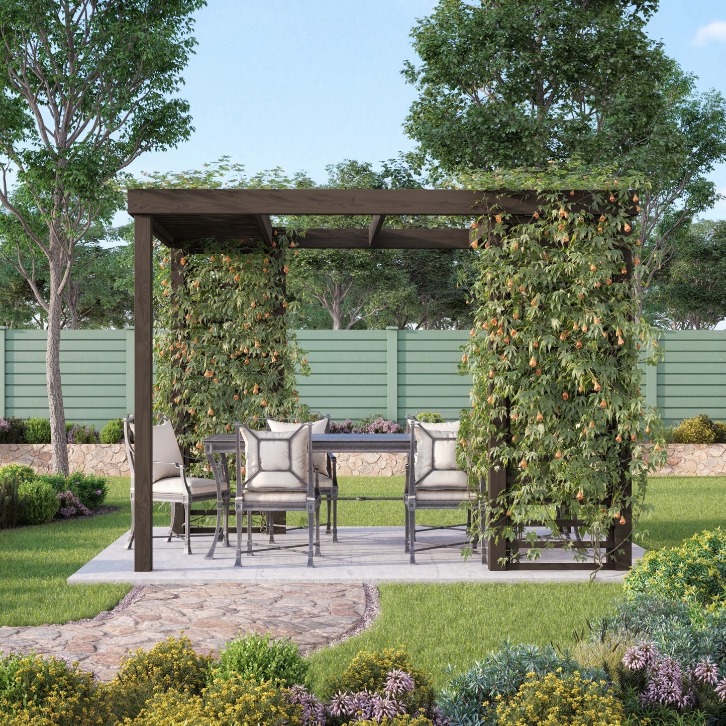 Panel Pergola - 4.8m Width